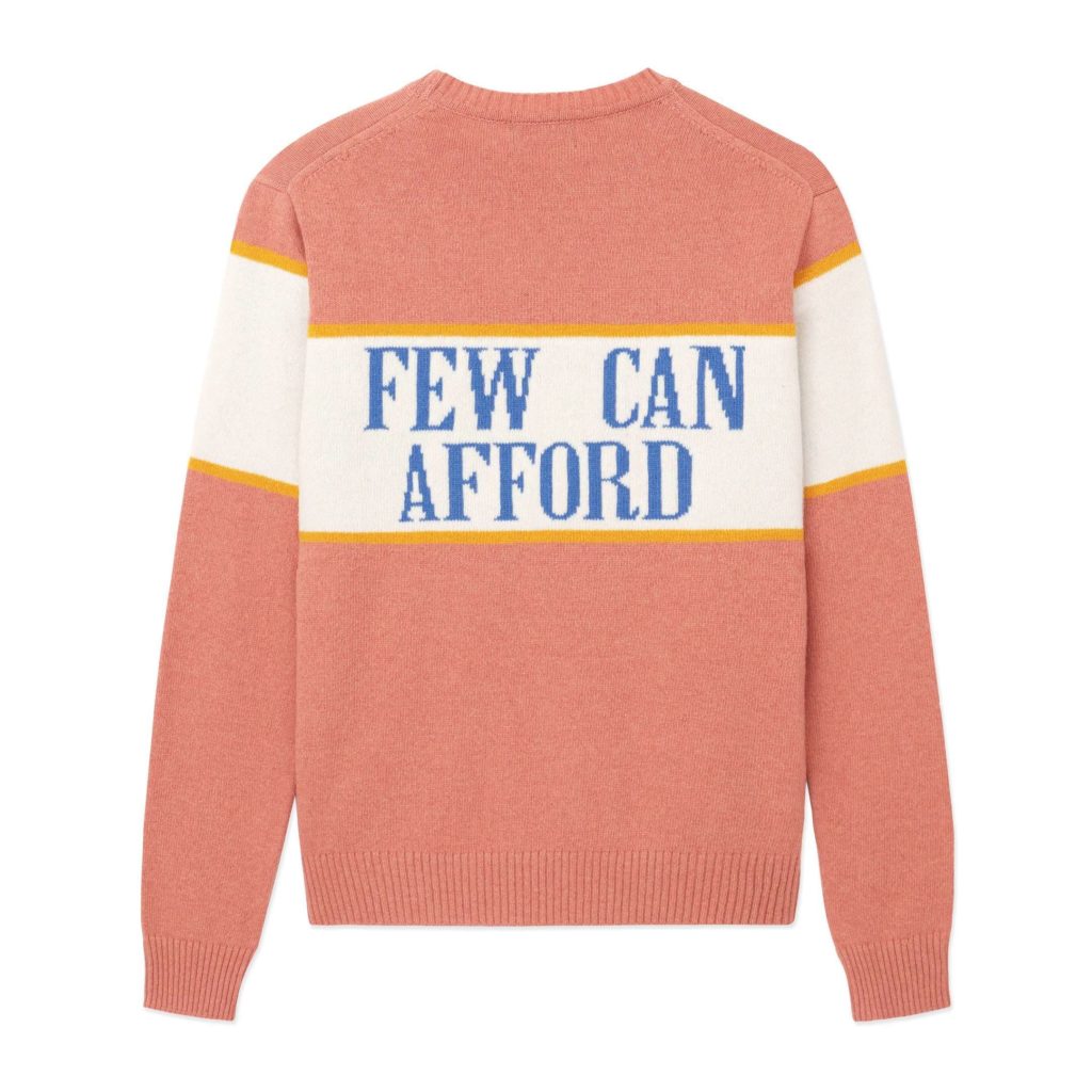 Rowing Blazers Gyles & George X Rowing Blazers Women’s “I’m A Luxury” Sweater Review