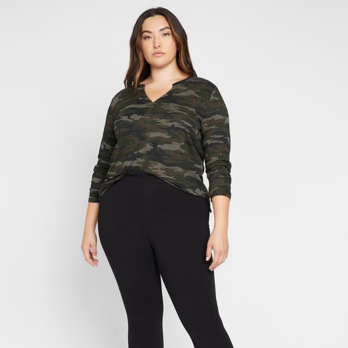Sanctuary Clothing Love Sleeve Ives Tee Forest Camo Review