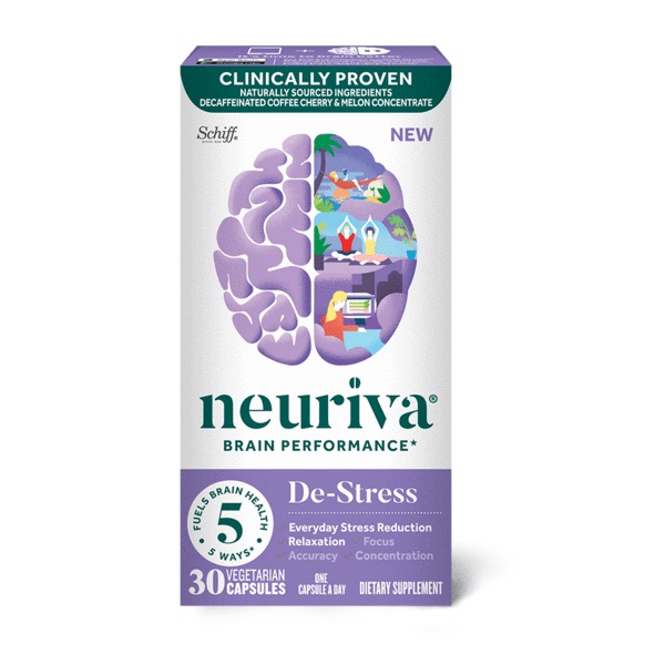 Schiff Vitamins Neuriva Brain Performance De-Stress Review
