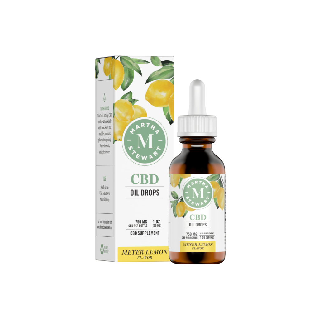 Shop Canopy Martha Stewart CBD Meyer Lemon Oil Drops Review