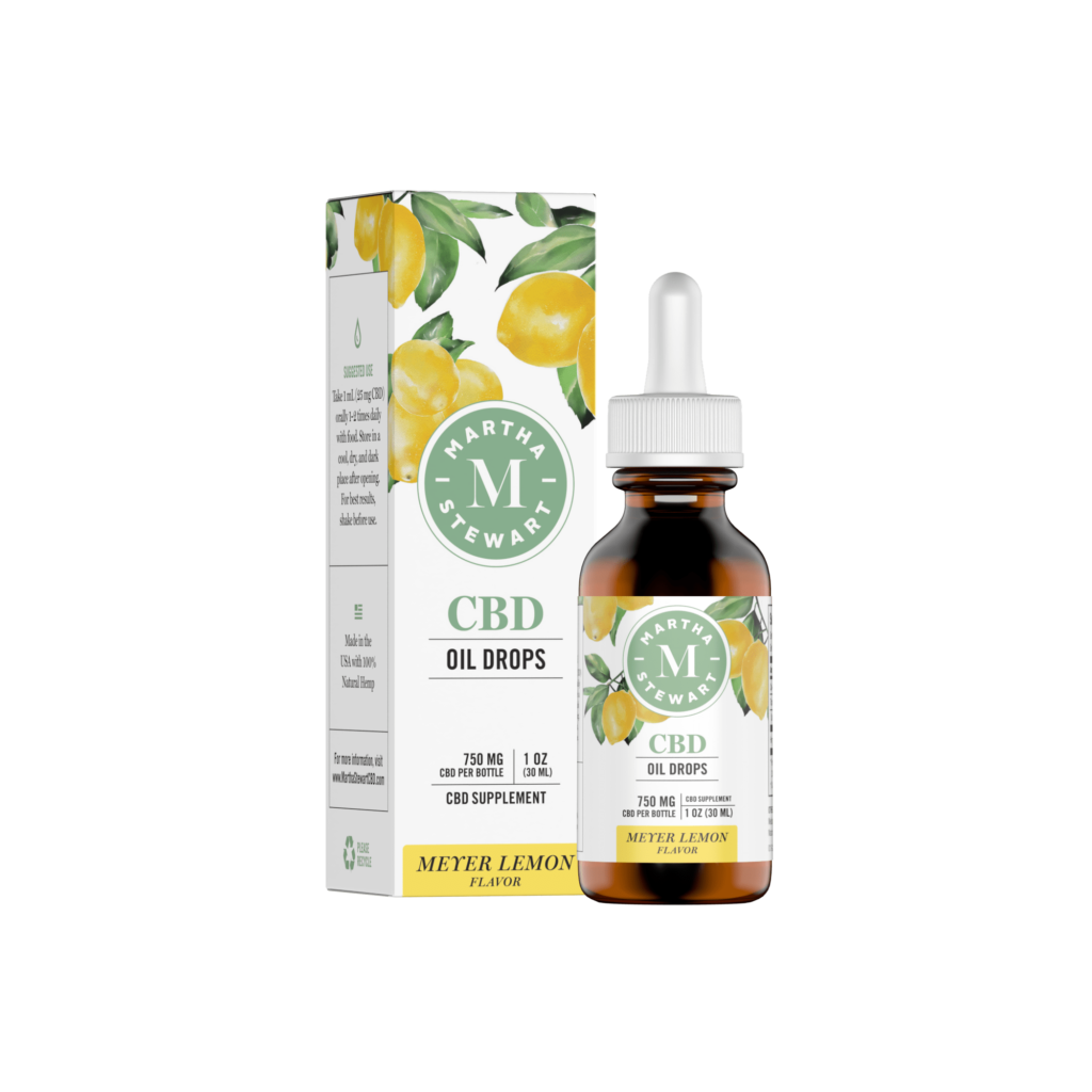 Shop Canopy Martha Stewart CBD Meyer Lemon Oil Drops Review