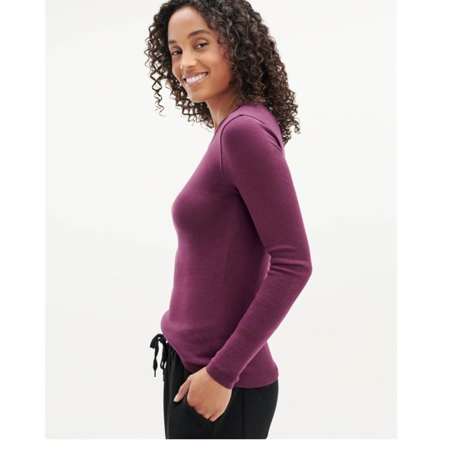 Splendid Eco Rib Long Sleeve Tee Review 