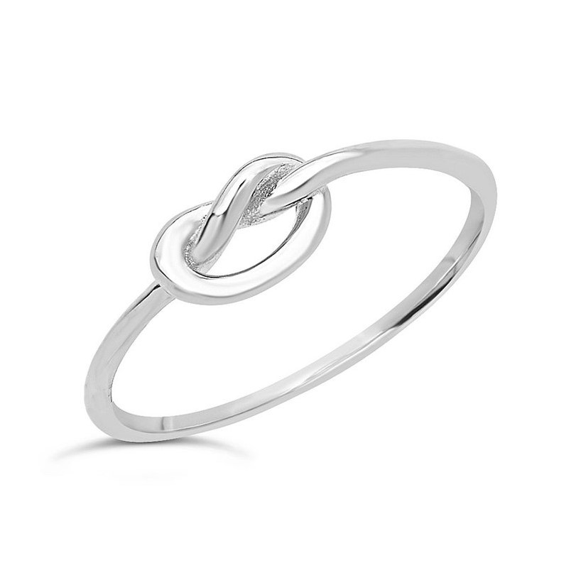Sterling Forever Thin Love Knot Ring Review