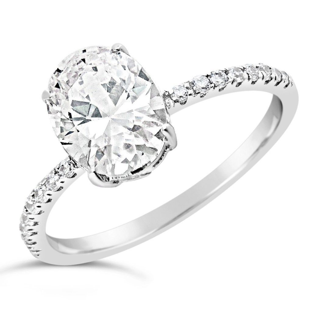 Sterling Forever Cubic Zirconia Oval Ring Review