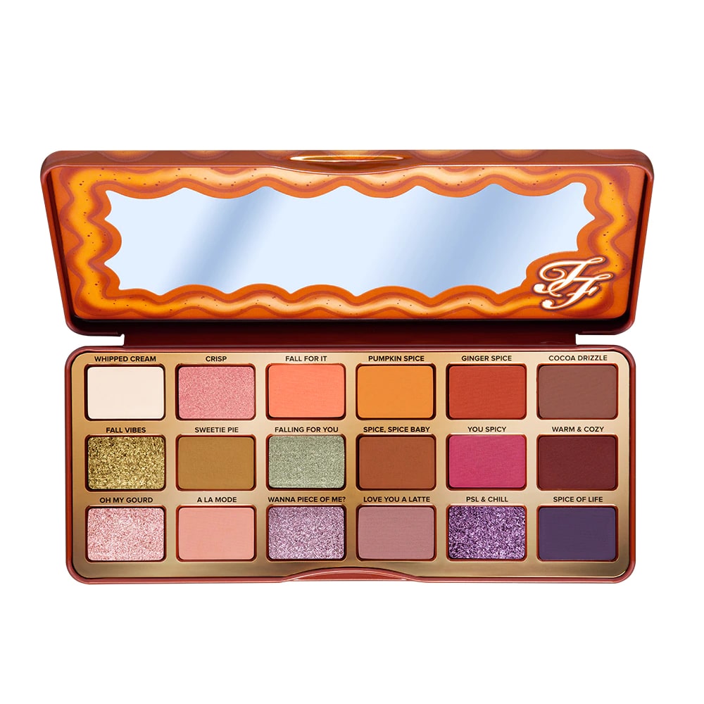Too Faced Pumpkin Spice Warm Spicy Eye Shadow Palette Review 