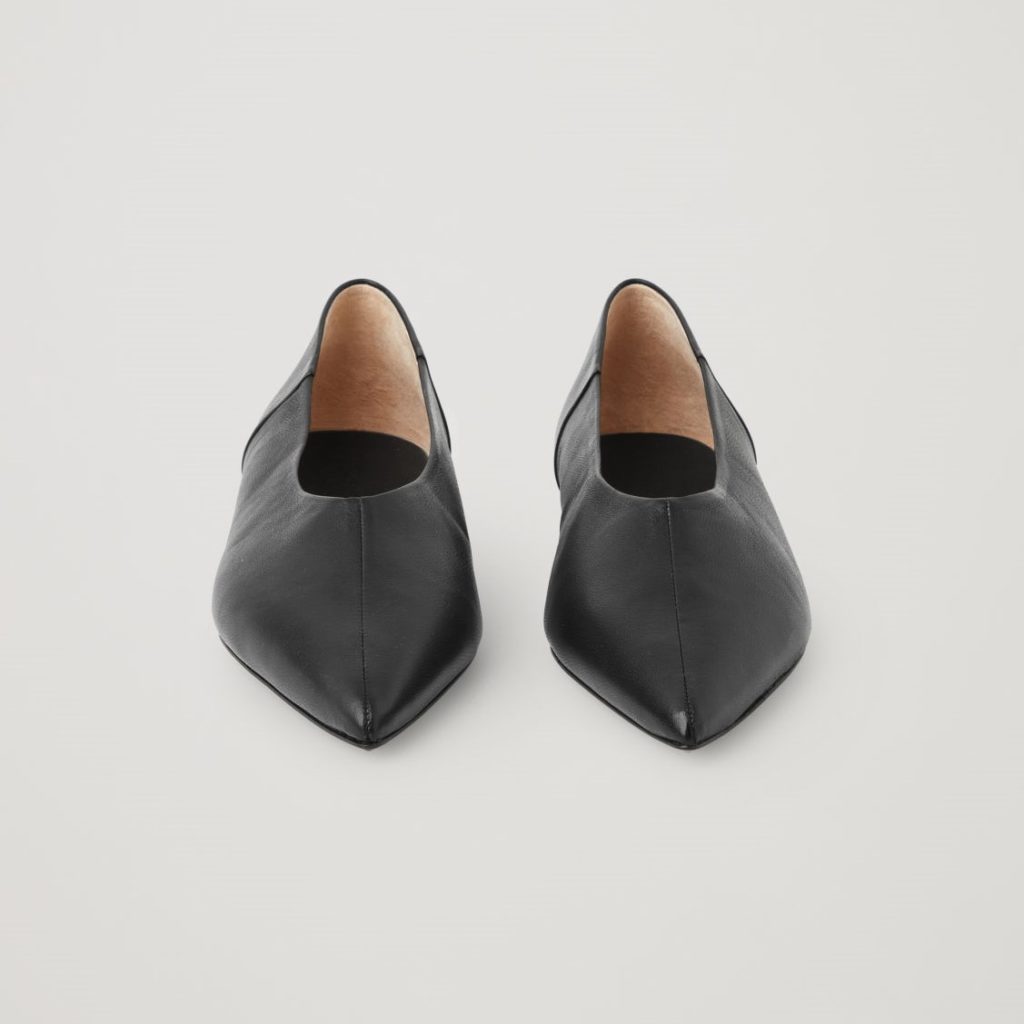 COS Leather Pointed Ballet Flats Review 