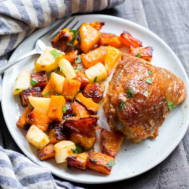 Glazed Sheet Pan Chicken