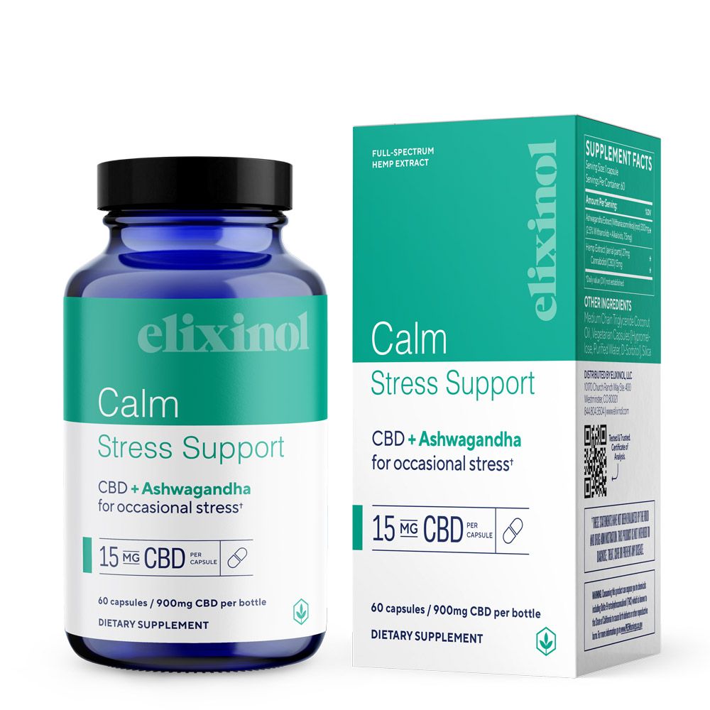 Elixinol Calm Stress Support Capsules Review