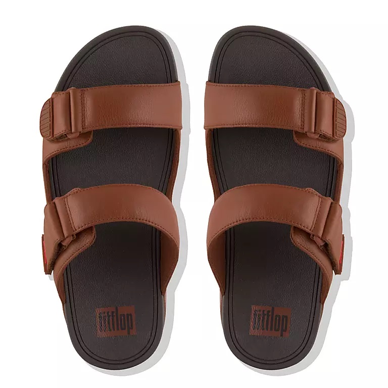 fitflop Men’s GOGH Leather Slides Review