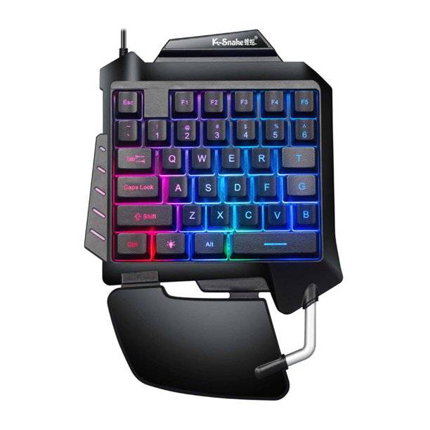 Five Below Bugha Exclusive One-Handed LED Gaming Keyboard Review