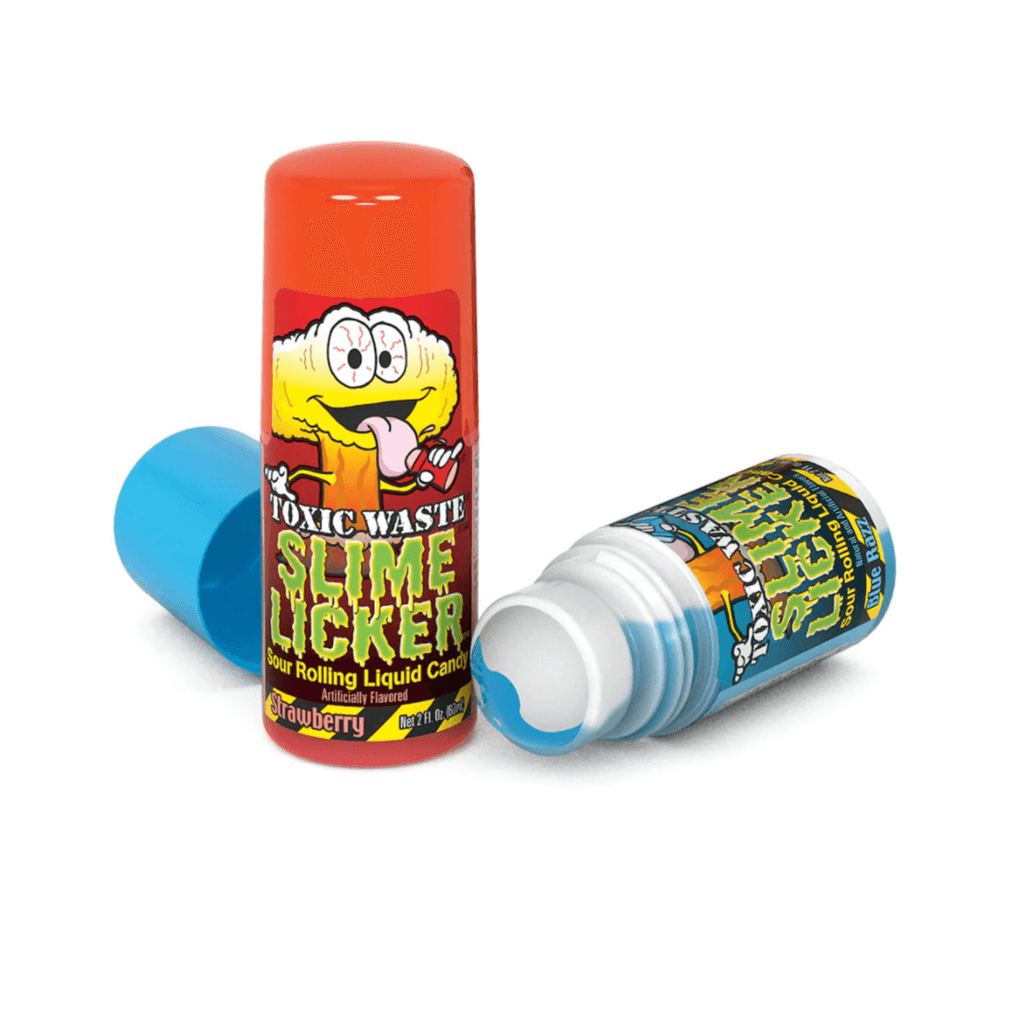 Five Below Toxic Waste Slime Licker Sour Rolling Liquid Candy Review 