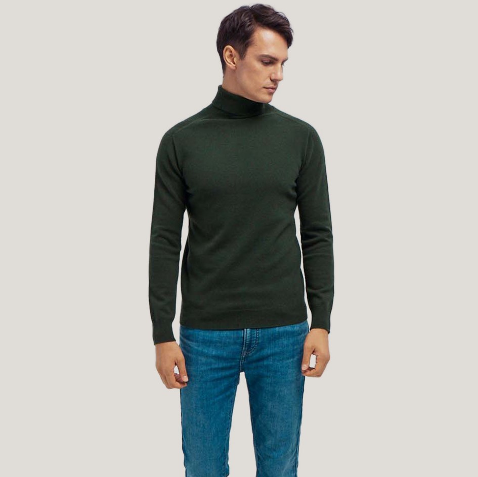 Gentle Herd Basic Pure Cashmere Turtleneck Sweater Review