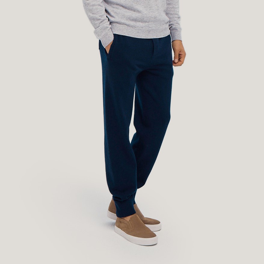 Gentle Herd Tapered-Leg Drawstring Pure Cashmere Joggers Review