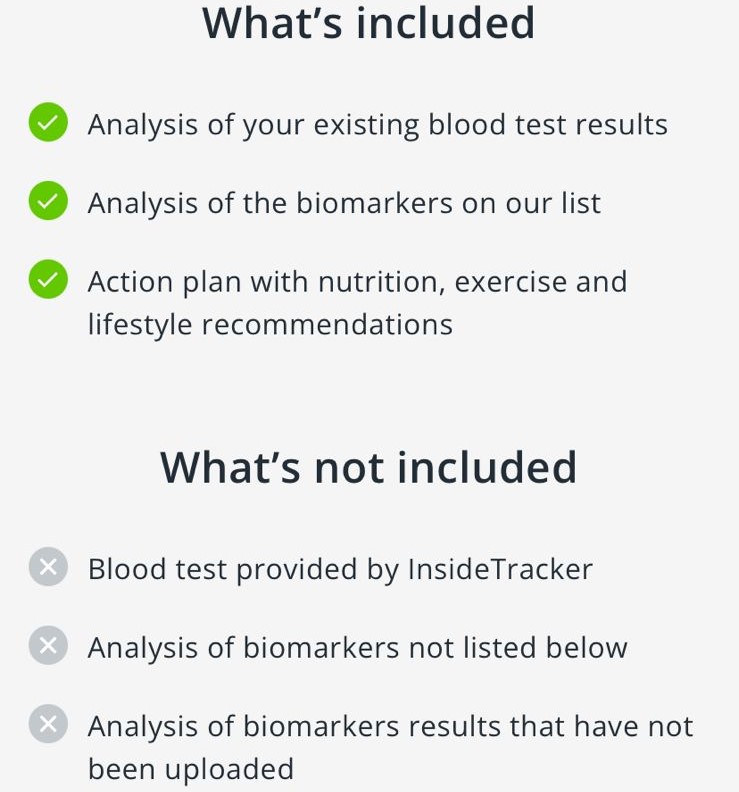 InsideTracker Blood Results Upload Review 