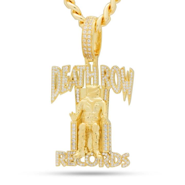King Ice Jewelry  Men’s Death Row Records Iced Pendant Review 