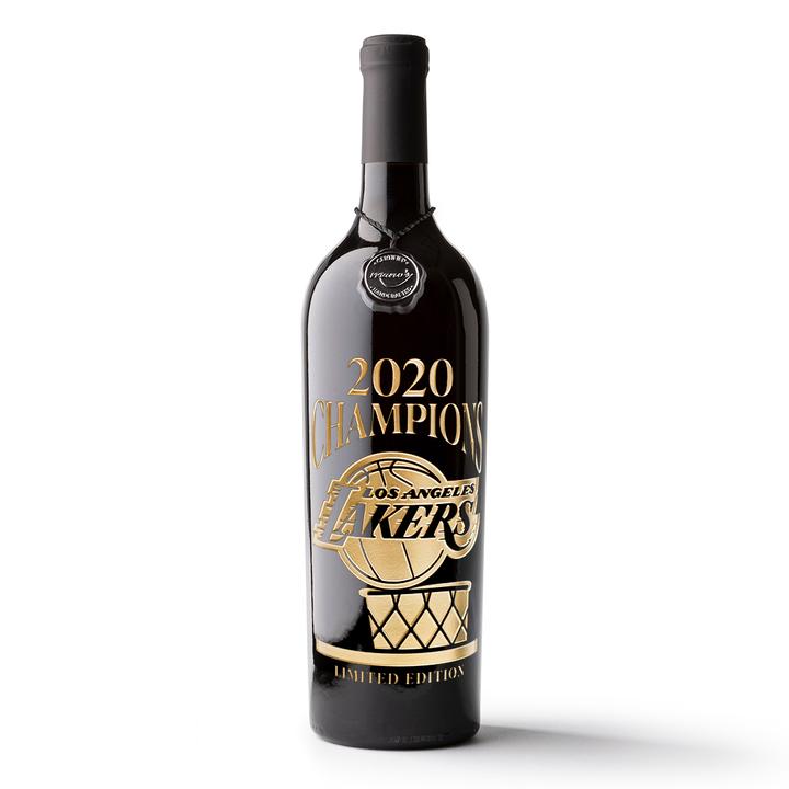 Mano's Wine LA Lakers Wine Bottle 2020 Champions Review