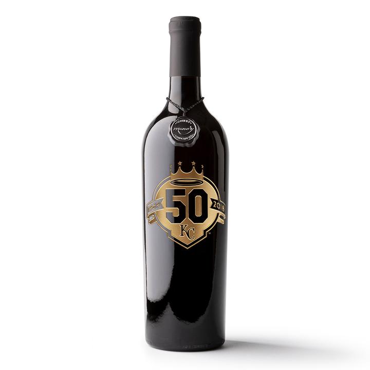 Mano's Wine KC Royals Wine Bottle 50th Anniversary Review