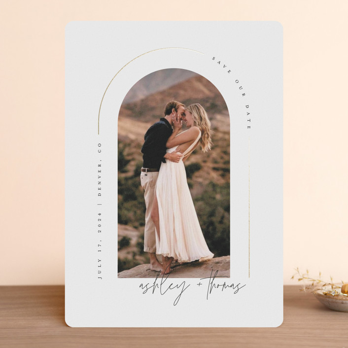 Minted Arch Save the Dates Review