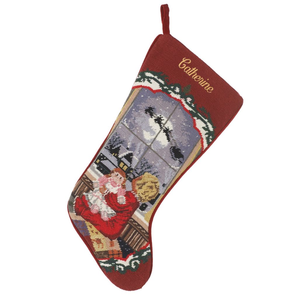Neiman Marcus SFERRA Needlepoint Christmas Stocking Review
