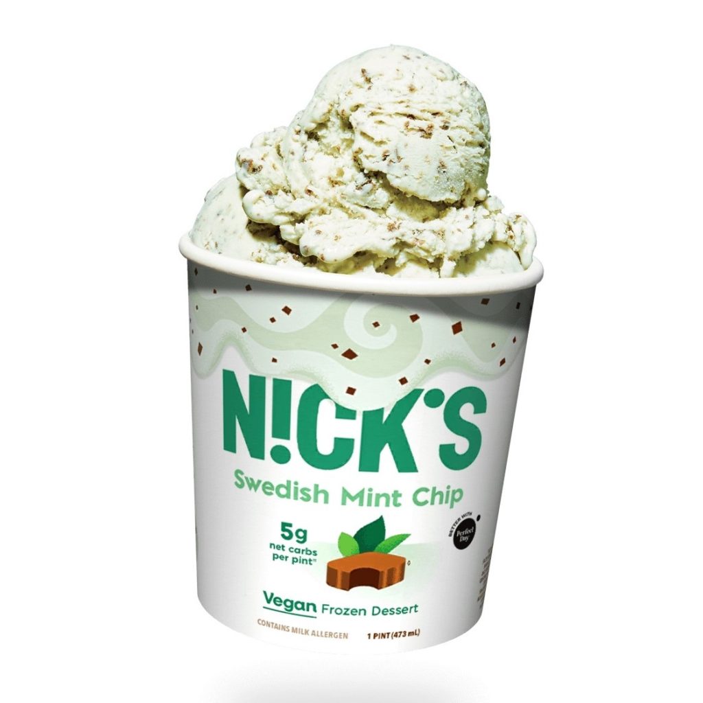 Nick’s Swedish Mint Chip Vegan Ice Cream Review
