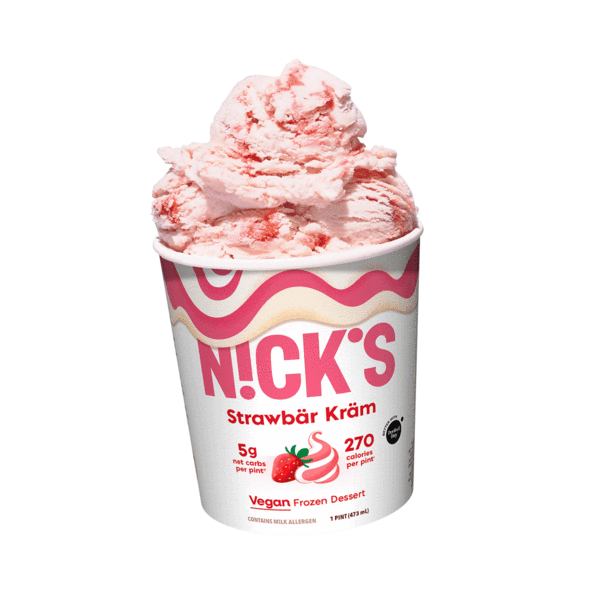 Nick’s Strawbär Kräm Vegan Ice Cream Review