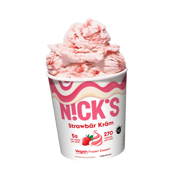 Nick’s Strawbär Kräm Vegan Ice Cream Review