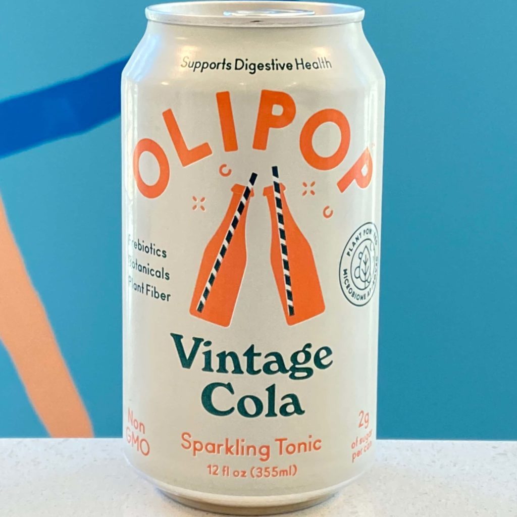 Olipop Soda Vintage Cola Review
