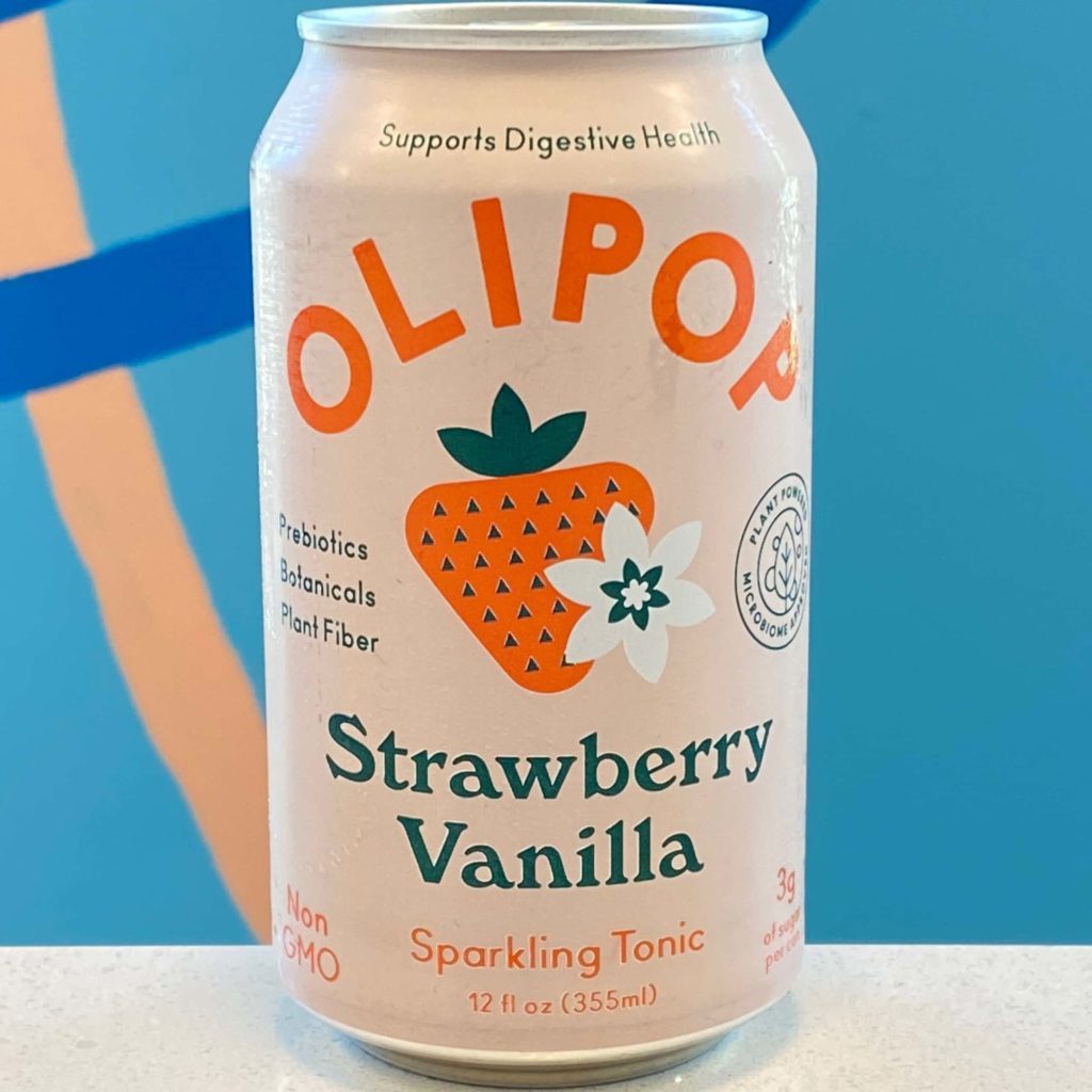 Olipop Soda Strawberry Vanilla Review