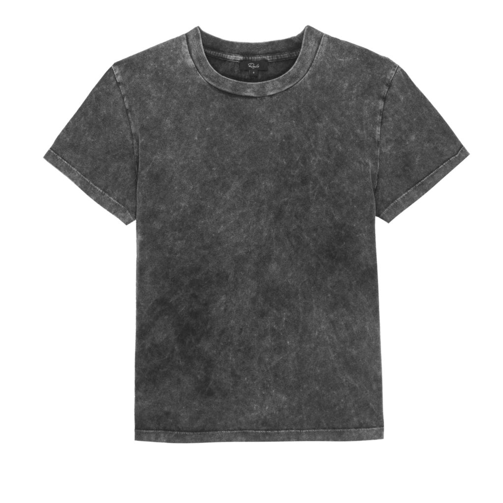 Rails Women’s The Classic Crew Tee - Black Acid Wash Review