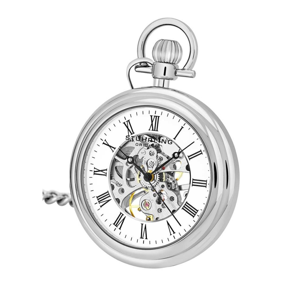 Stührling Vintage 6053 Hand-Wind 47mm Skeleton Pocket Watch Review