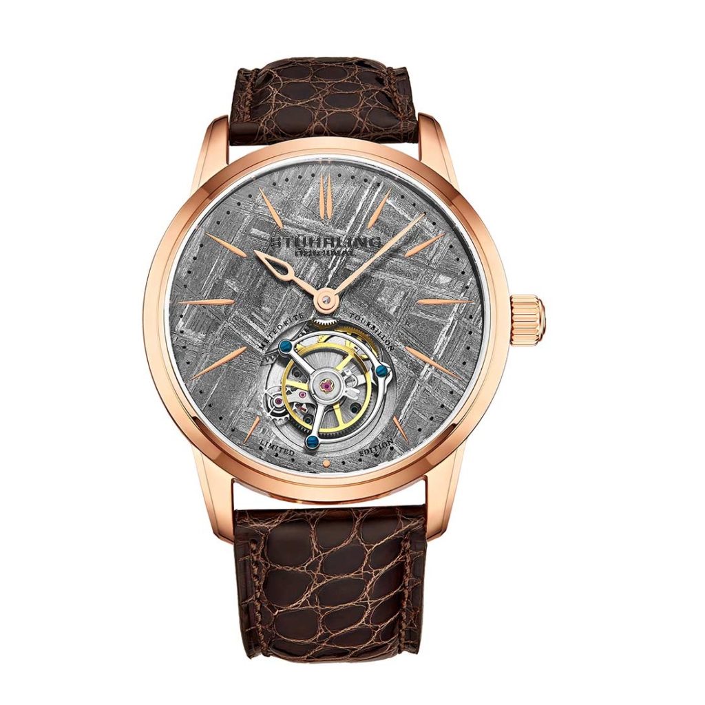 Stührling Men’s Barringer 973 40mm Tourbillon Watch Review 