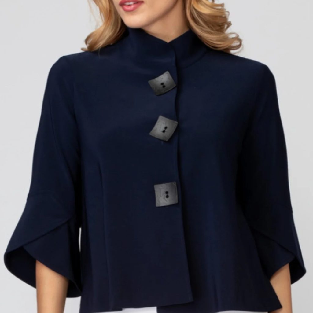 StyleWe Elegant Stand Collar 3/4 Sleeve Blouse Review
