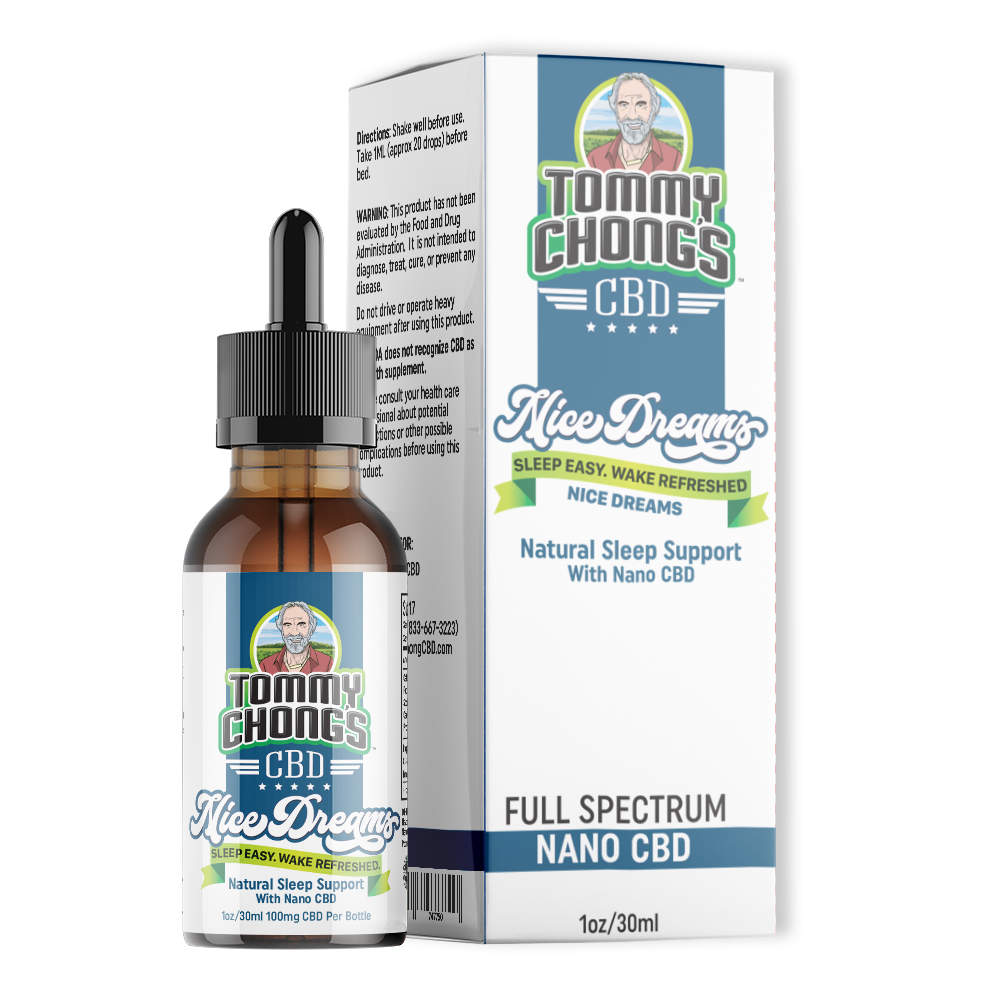 Tommy Chong CBD Nice Dreams Oil Review