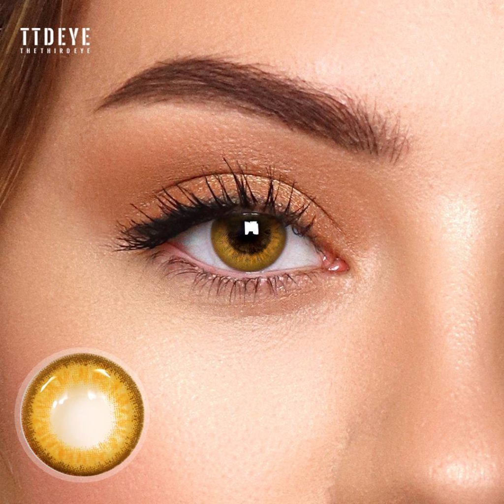 Ttdeye Sunflower Brown Colored Contact Lenses Review
