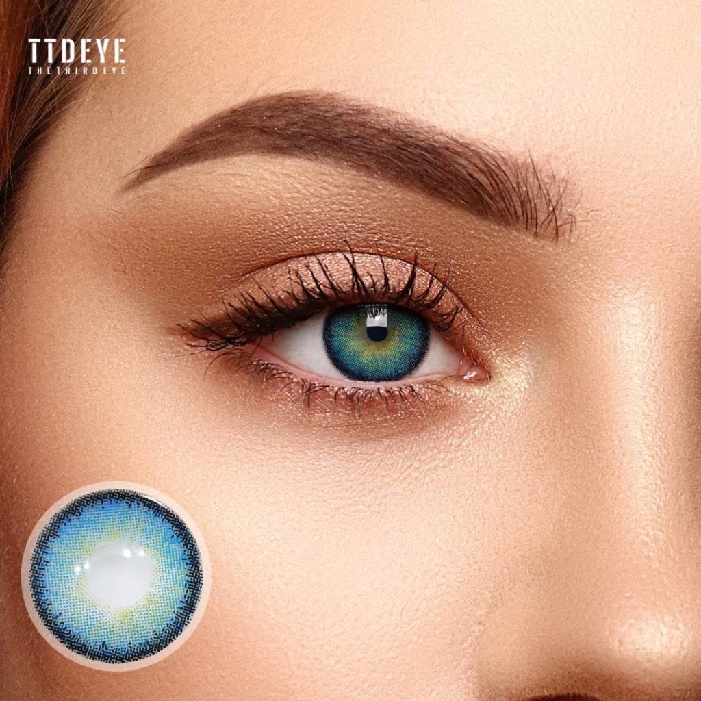 Ttdeye Egypt Blue Colored Contact Lenses Review