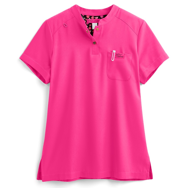 Uniform Advantage Betsey Johnson Sweet Pea Women’s 1-Pocket V-Neck Scrub Top Review