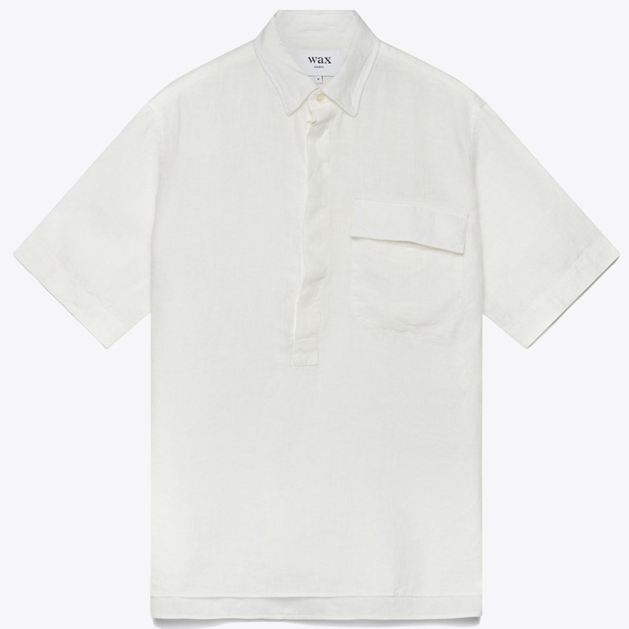 Wax London Hugg Shirt White Linen Review