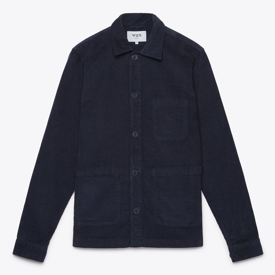 Wax London Chet Jacket Navy Waffle Cord Review