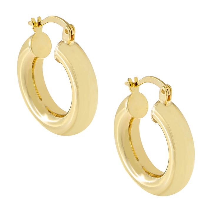 Adina's Jewels Adina Chunky Hollow Hoop Earring Review