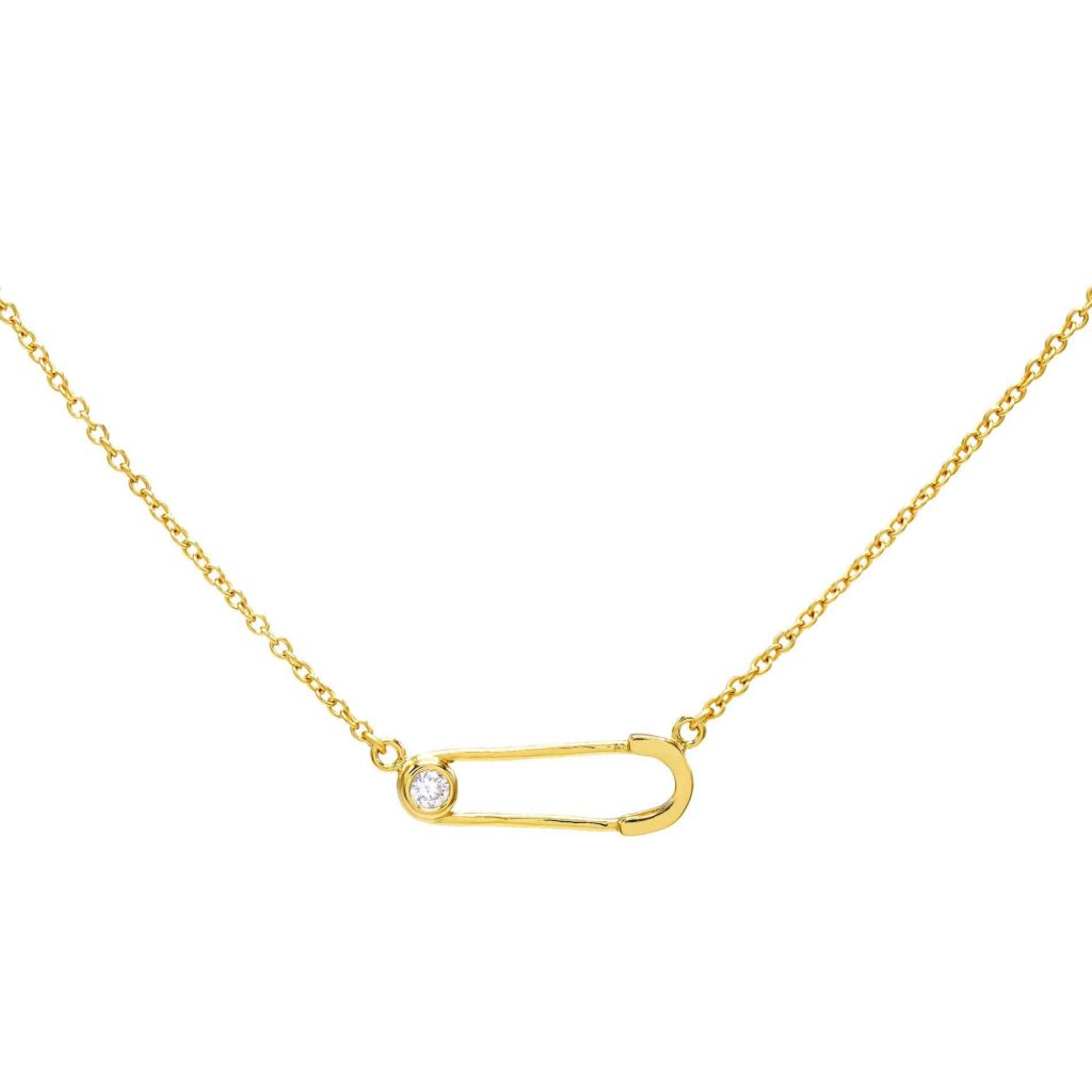 Adina's Jewels Safety Pin Necklace Review