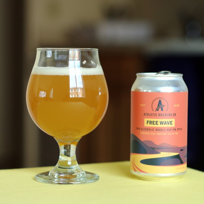 Athletic Brewing Free Wave Hazy Ipa Non-Alcoholic 6-Pack Review