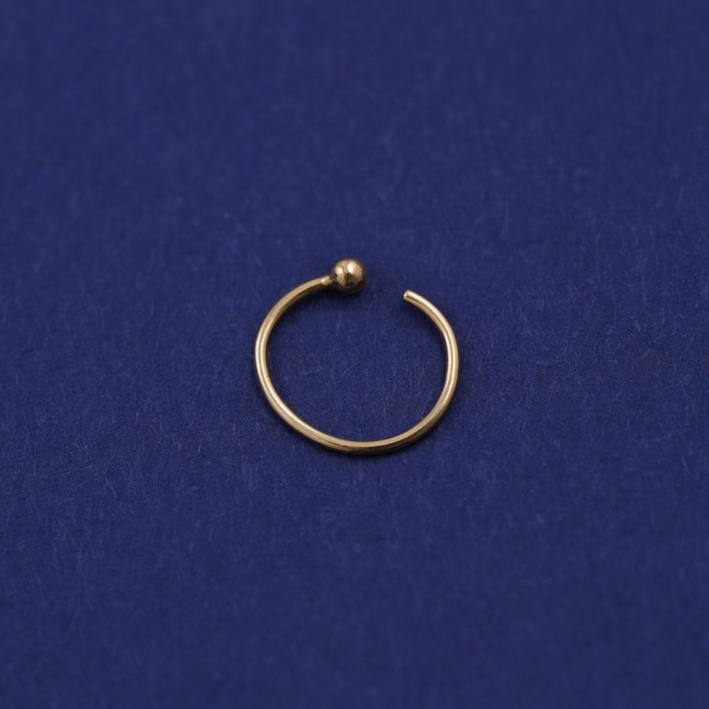 Automic Gold Nose Ring Hoop Review