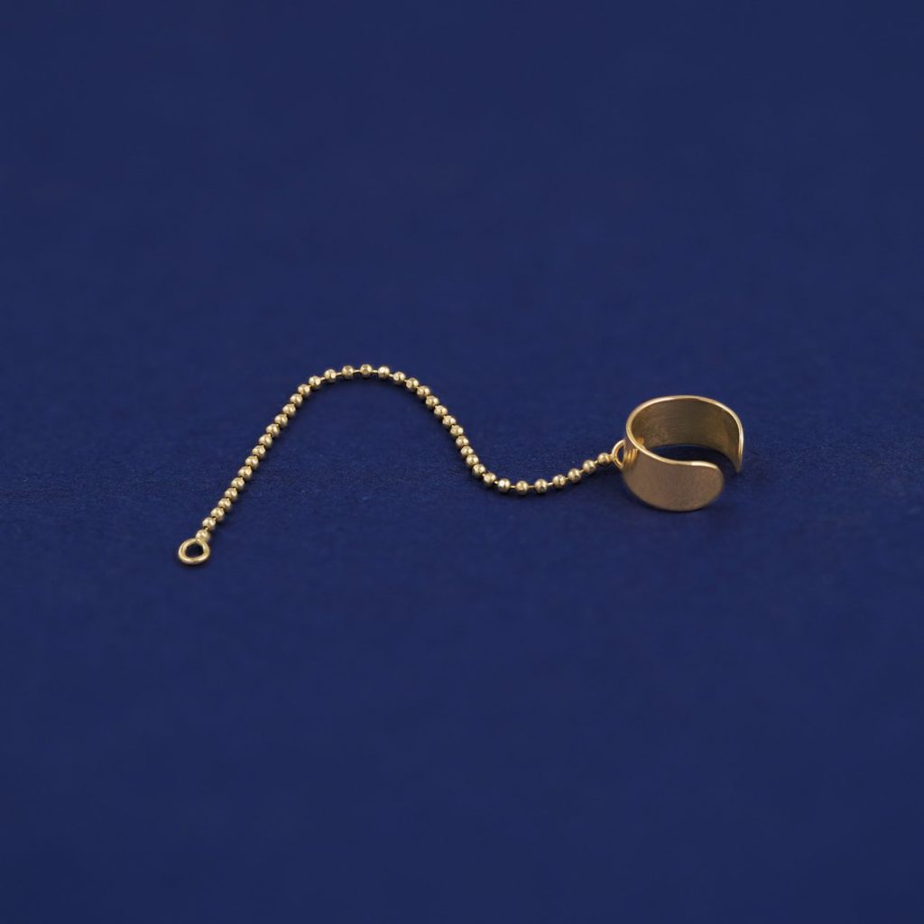 Automic Gold Thick Cuff With Chain Review