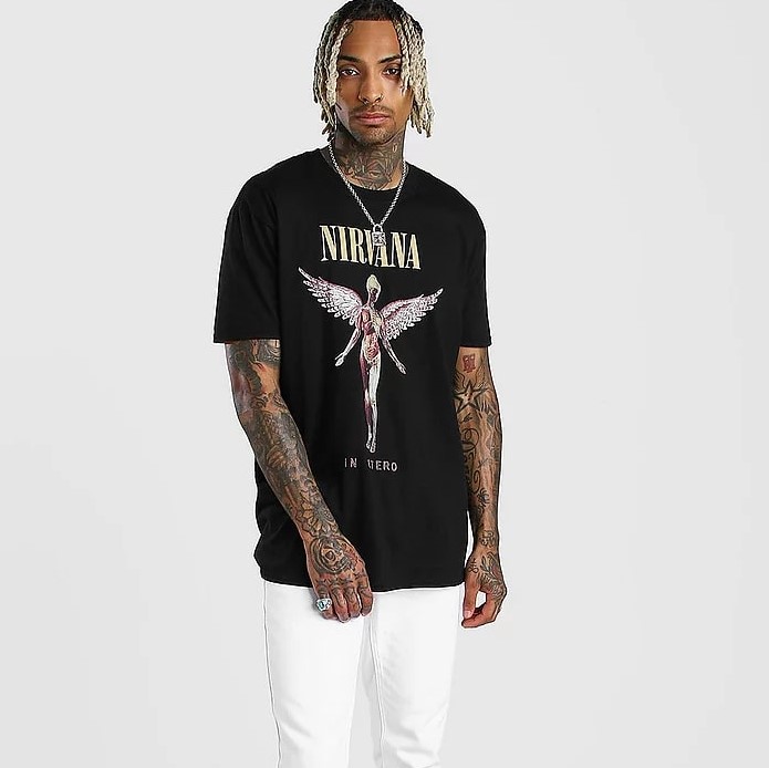 Boohoo Oversized Nirvana License T-Shirt Review