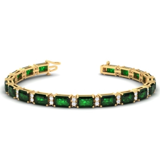 GemsNY Emerald Diamond Bracelet BR170 Review