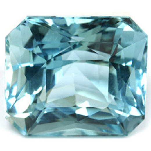 GemsNY GIA Certified 29.23 cts. Emerald Cut Aquamarine AQ125514EC Review