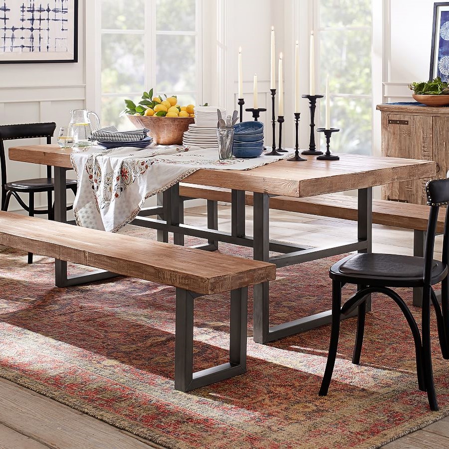 Pottery Barn Griffin Reclaimed Wood Dining Table Review