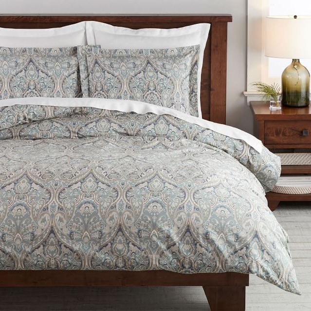 Pottery Barn McKenna Paisley Percale Duvet Cover Review