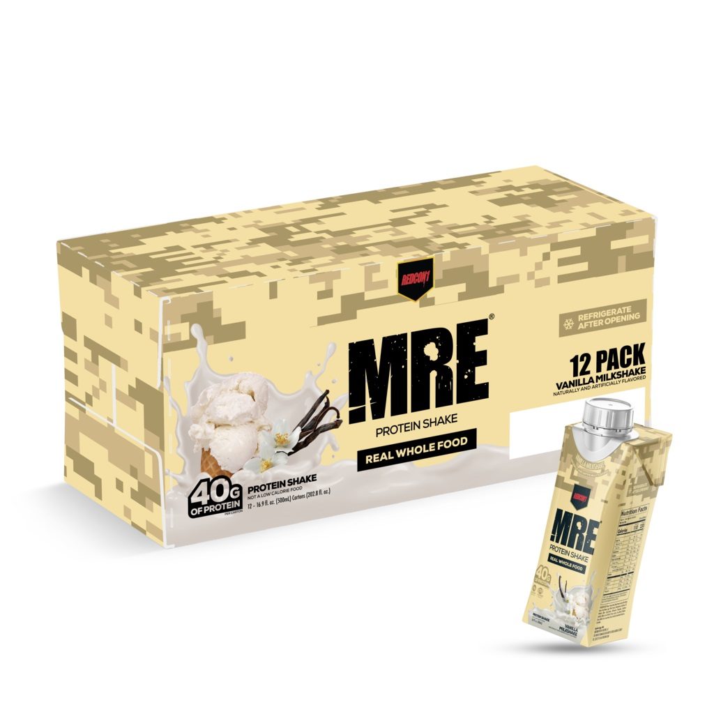Redcon1 MRE Ready To Drink Protein Shakes - 12 Pack Review