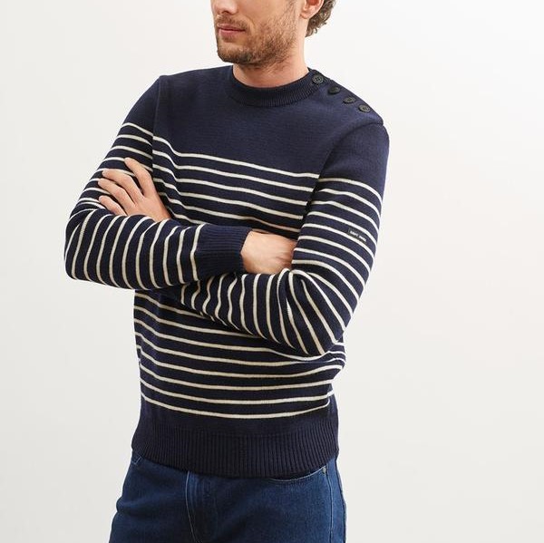 Saint James Breton Stripe Wool Sweater Binic Review